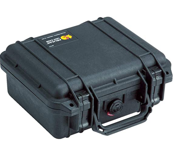 Pelican 1200 Case With Foam (Black)